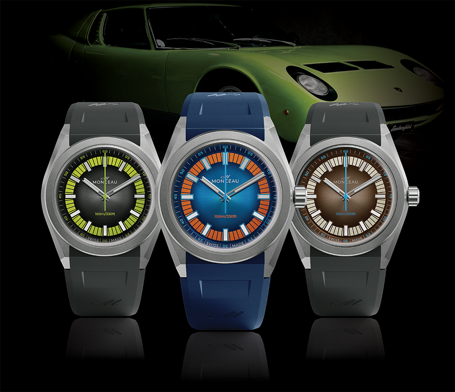 THREE DIAL COLOURS, THREE AUTOMOTIVE STORIES
